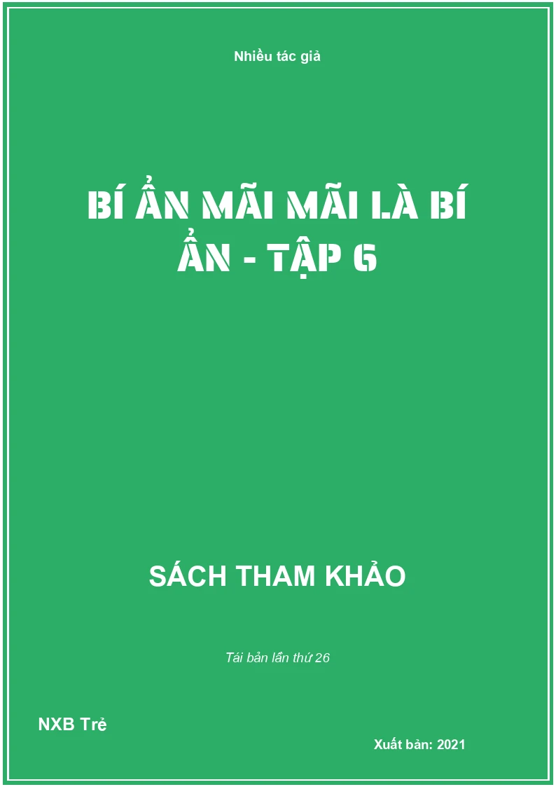Bí ẩn mãi mãi là bí ẩn - Tập 6