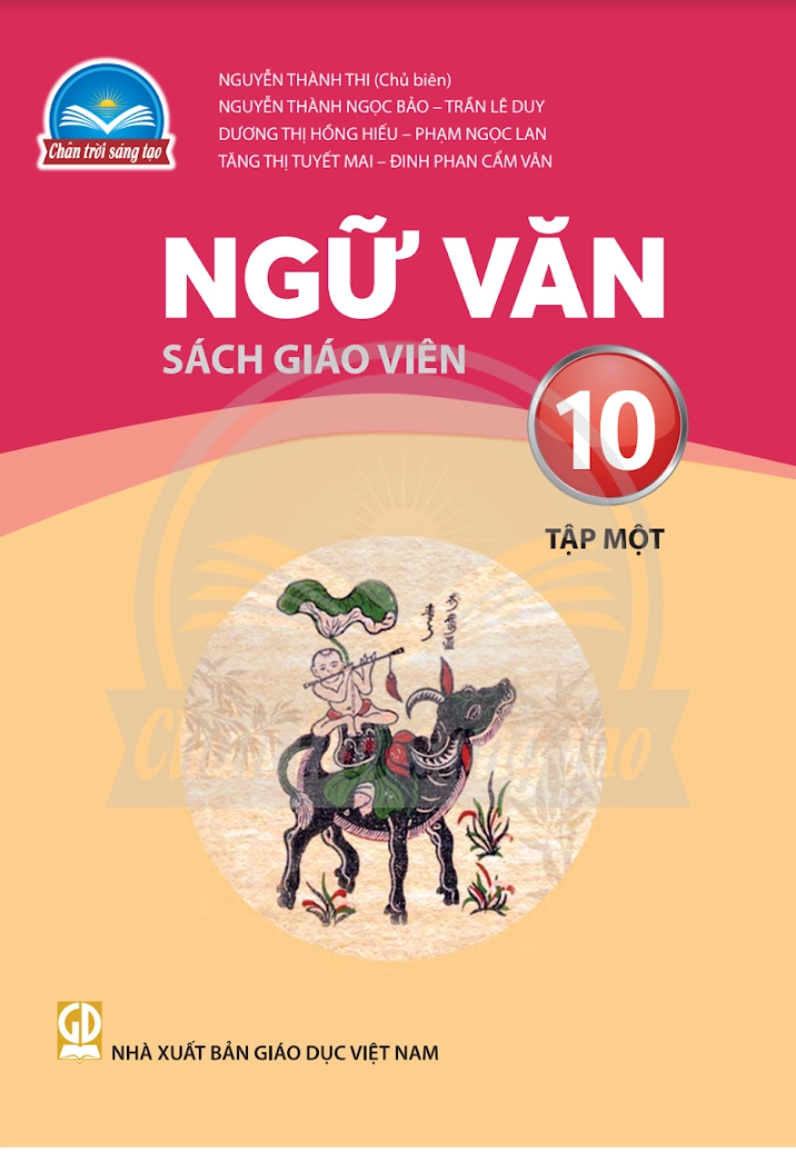 Sách giáo viên Ngữ văn 10 tập 1 - Chân trời sáng tạo