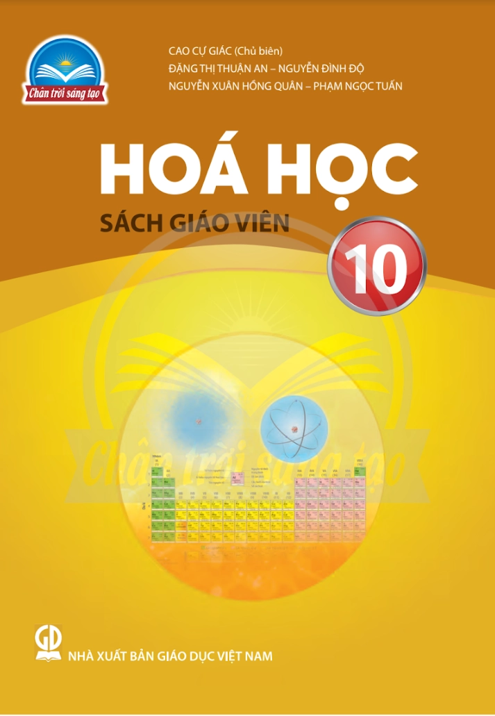 Sách giáo viên Hóa học 10 - Chân trời sáng tạo