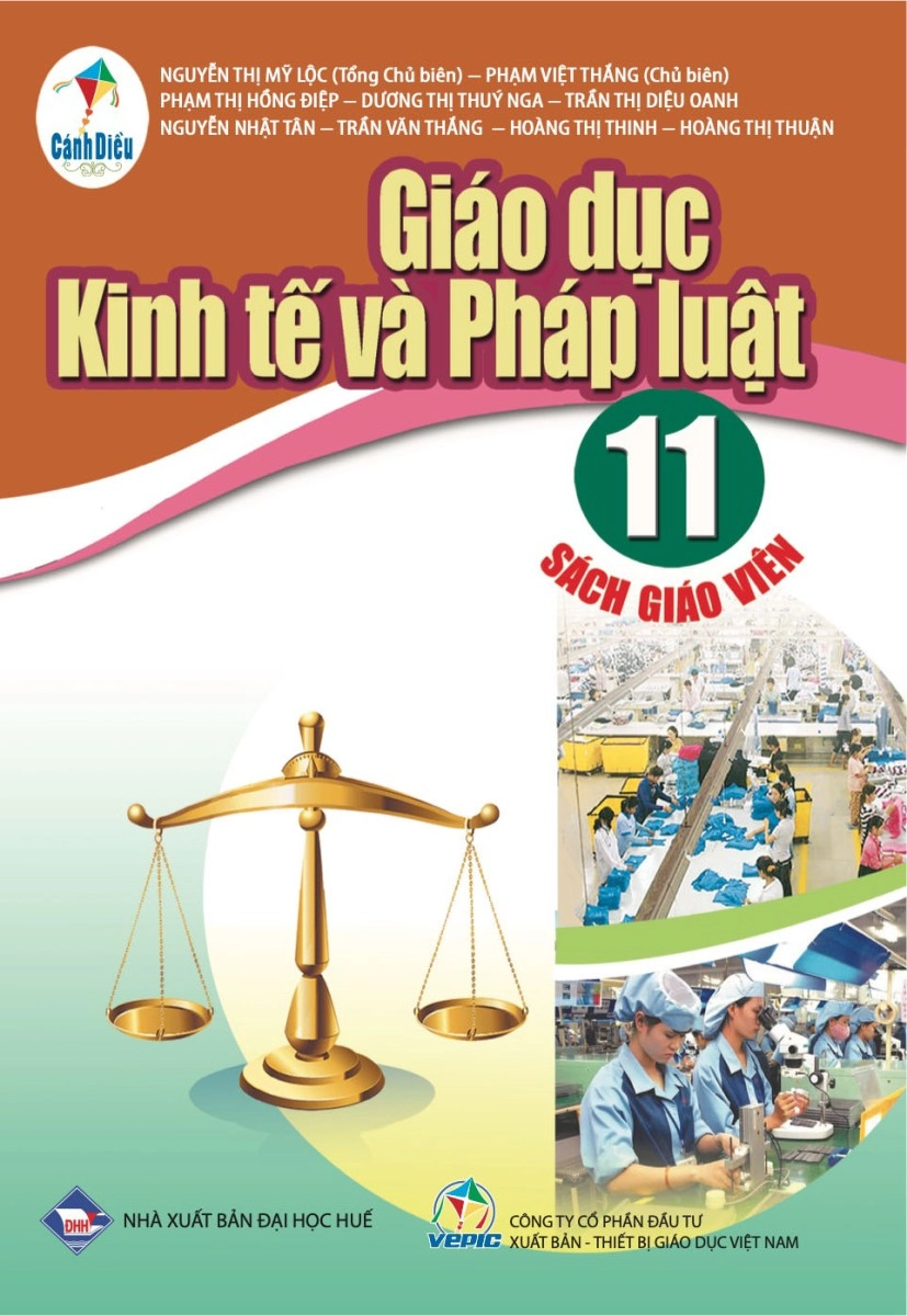 Sách giáo viên Giáo dục kinh tế và pháp luật 11 - Cánh diều