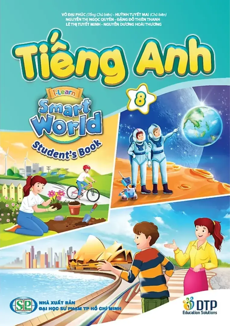 Sách giáo khoa Tiếng anh 8 - I learn Smart World