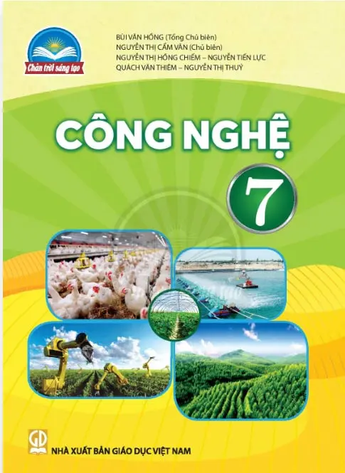 Sách giáo khoa Công nghệ 7: Chân trời sáng tạo