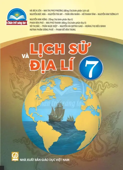 Sách giáo khoa Lịch sử và Địa lí 7: Chân trời sáng tạo
