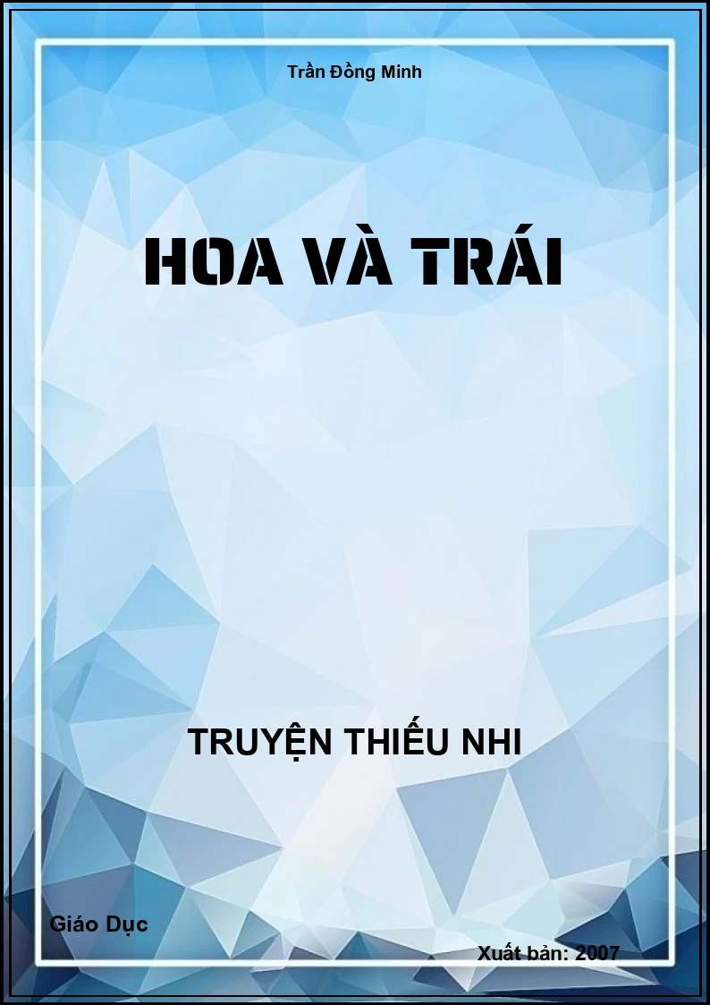 Hoa Và Trái