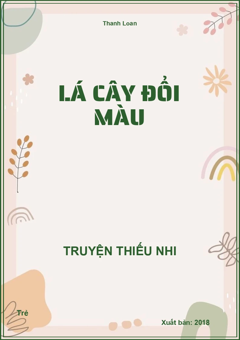 Lá Cây Đổi Màu