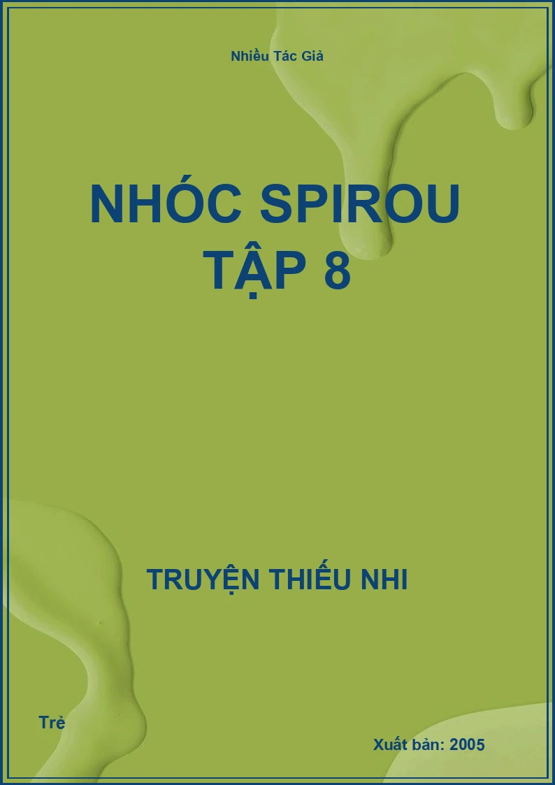 Nhóc Spirou Tập 8