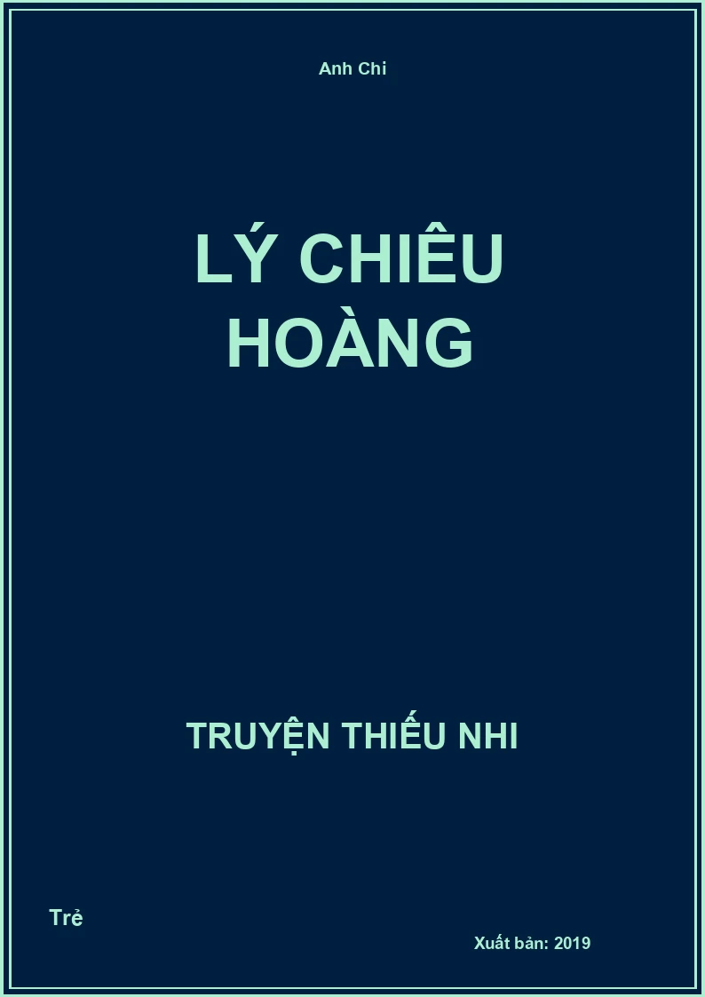 Lý Chiêu Hoàng