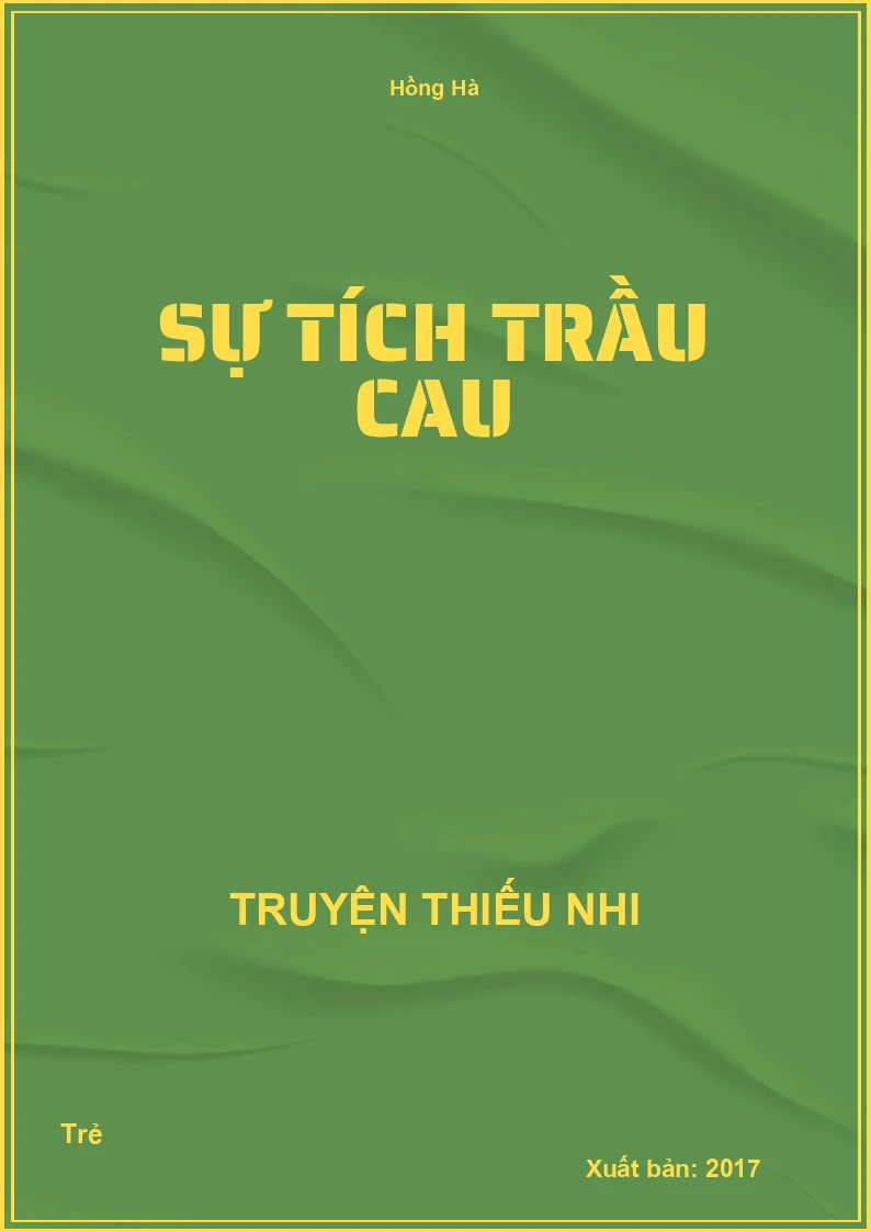 Sự Tích Trầu Cau