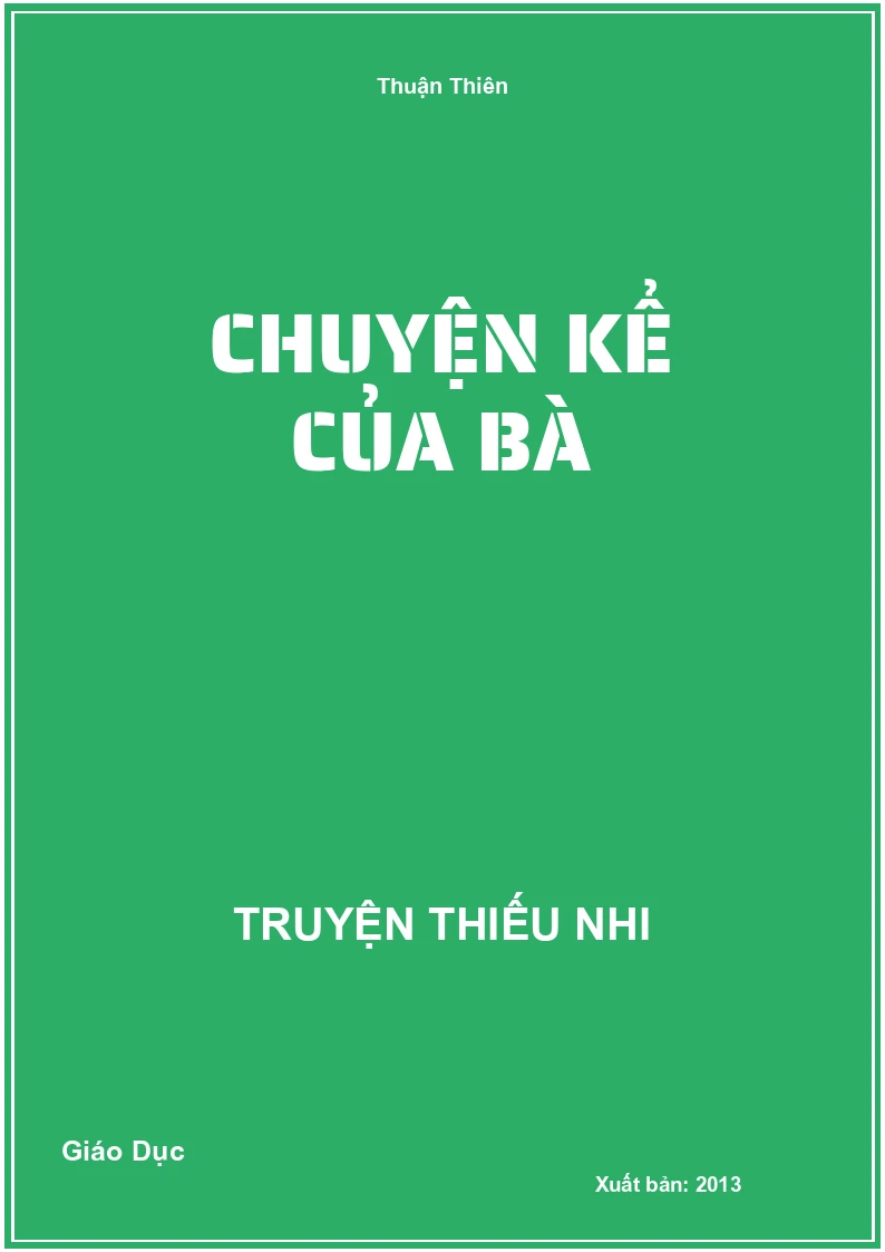 Chuyện Kể Của Bà