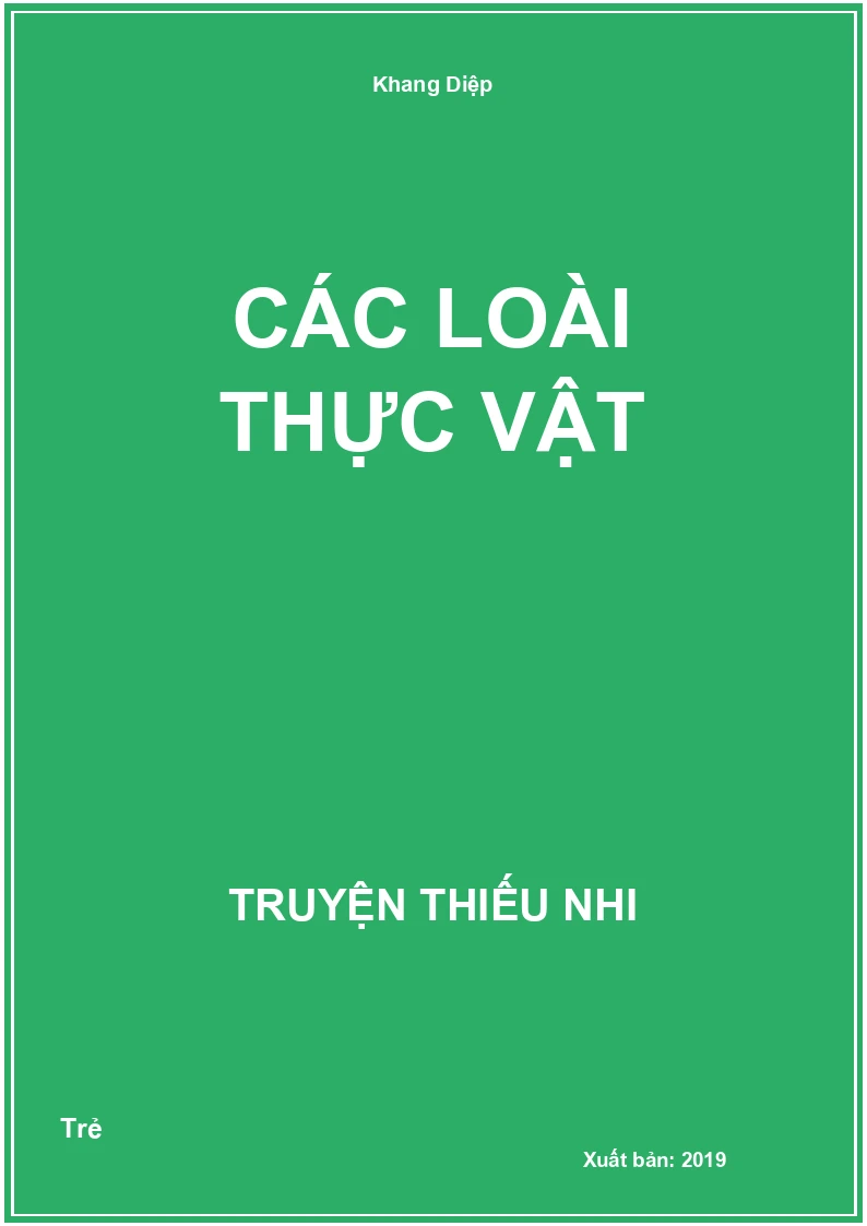 Các Loài Thực Vật