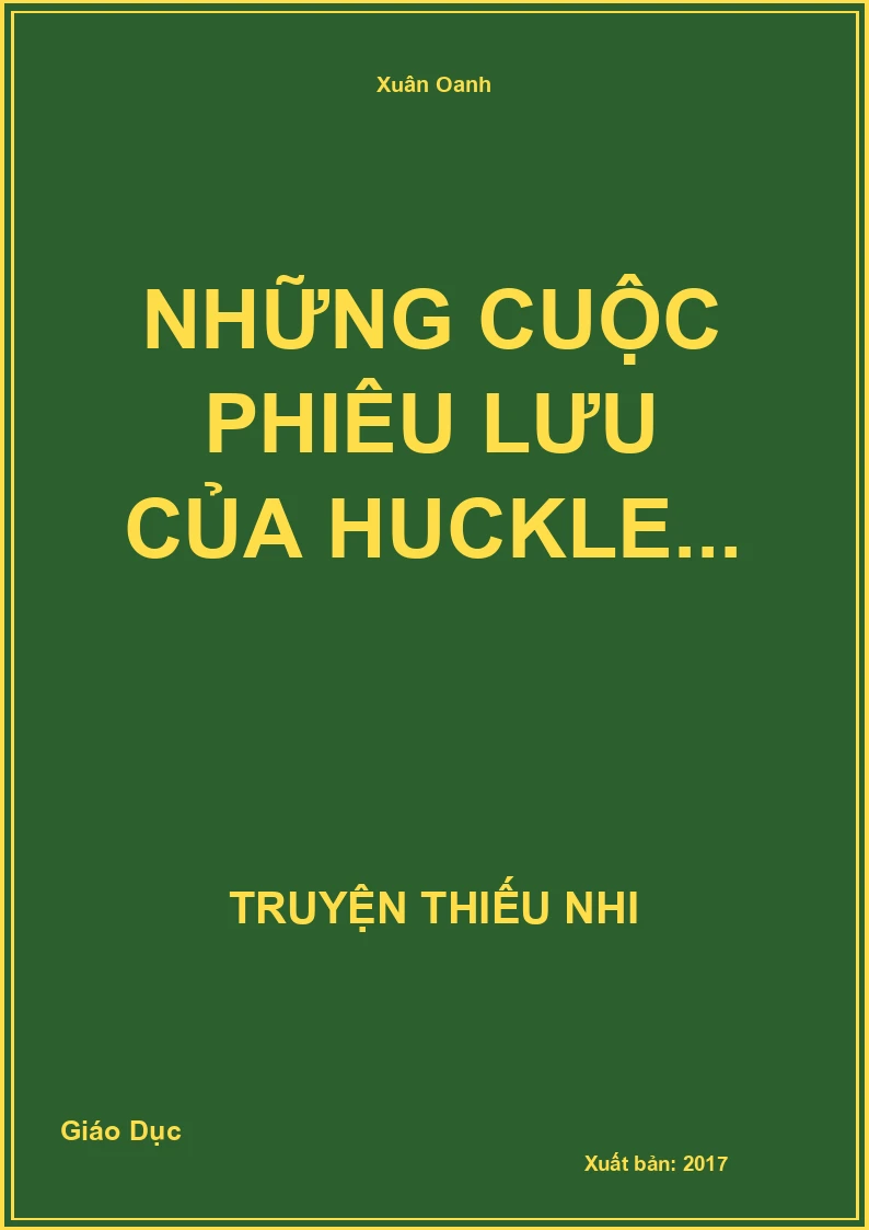 Những Cuộc Phiêu Lưu Của Huckle...