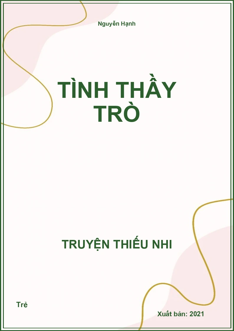 Tình Thầy Trò