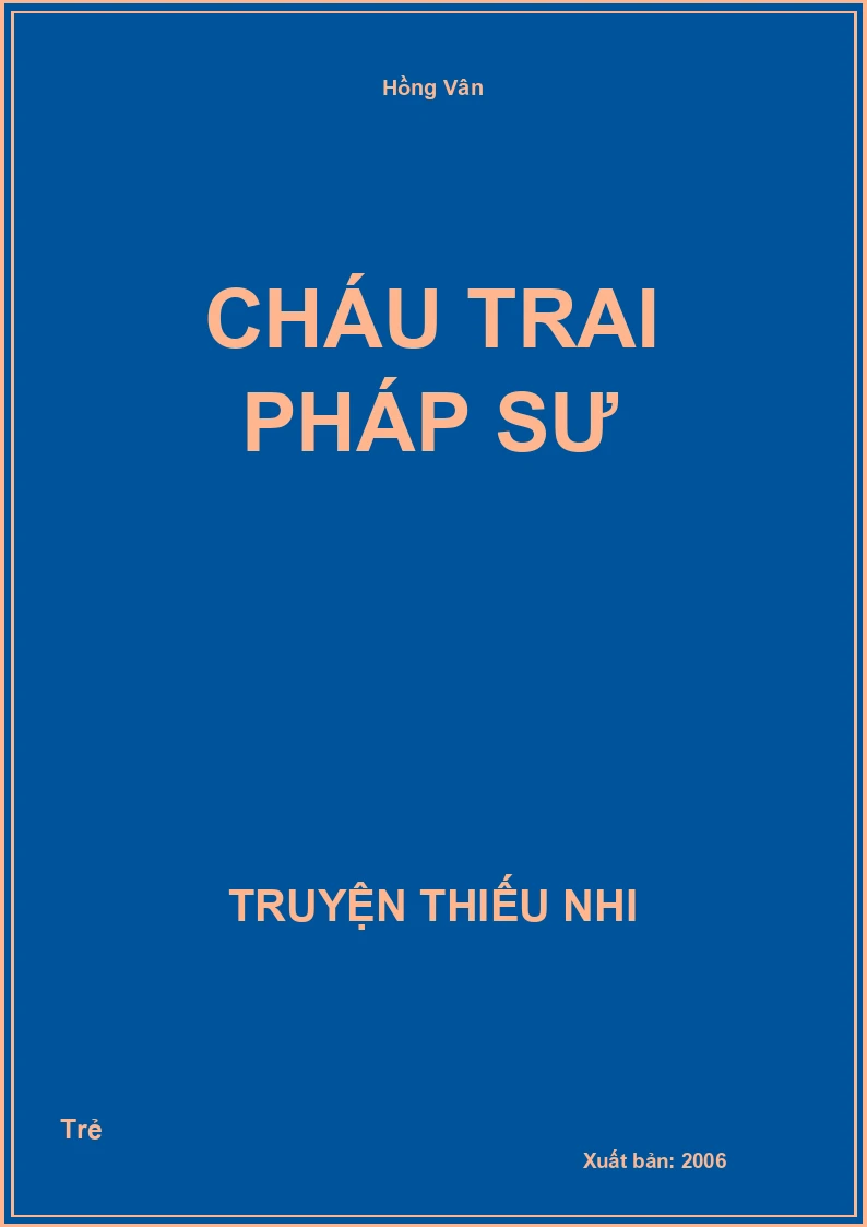 Cháu Trai Pháp Sư