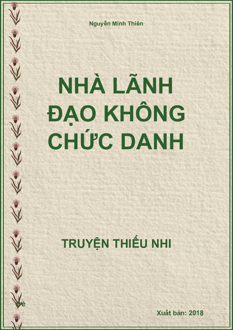 Nhà Lãnh Đạo Không Chức Danh