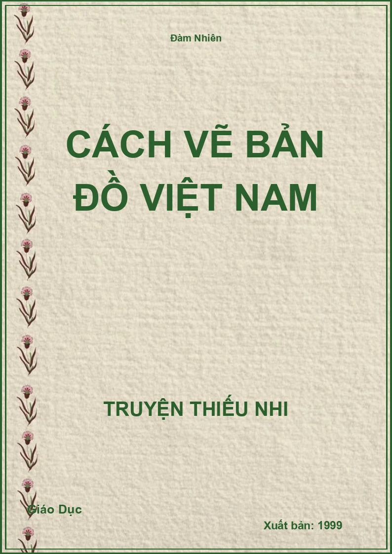 Cách Vẽ Bản Đồ Việt Nam