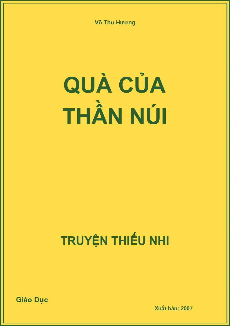 Quà Của Thần Núi