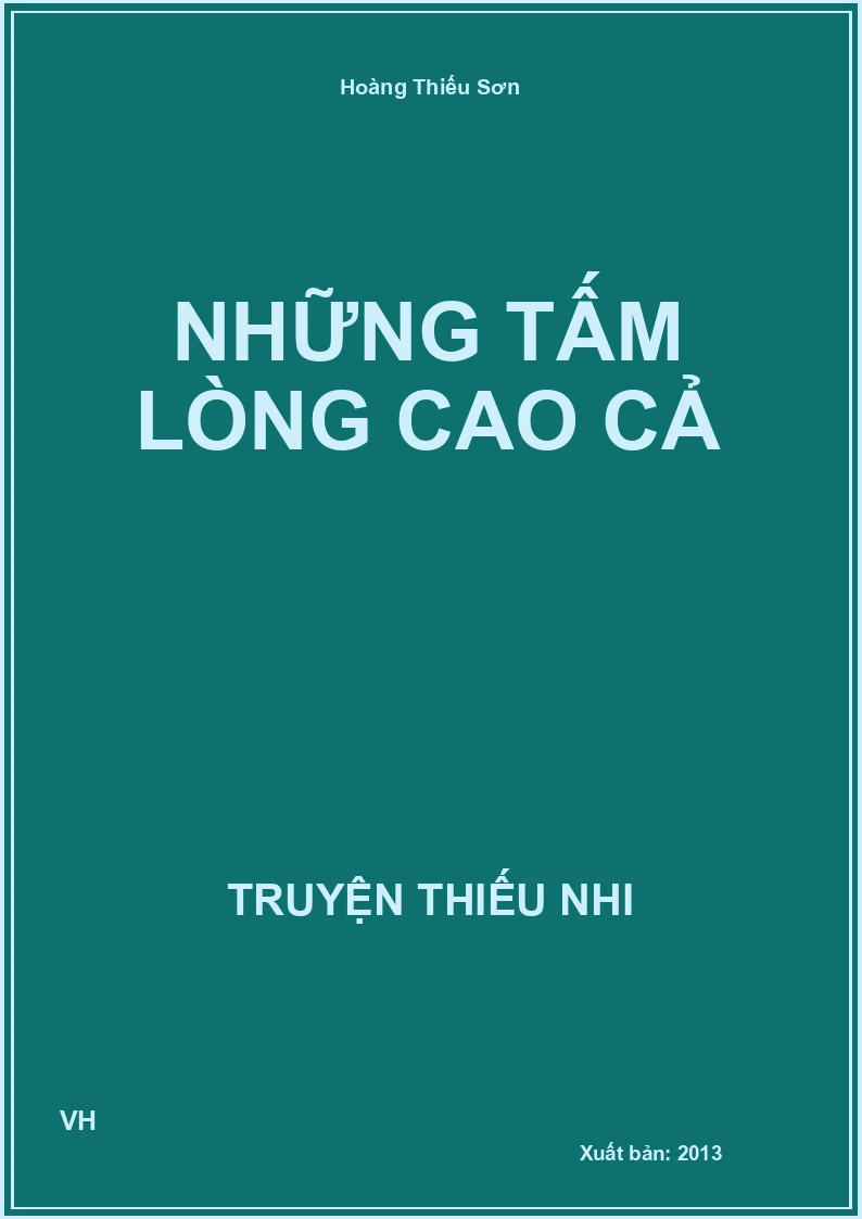 Những Tấm Lòng Cao Cả