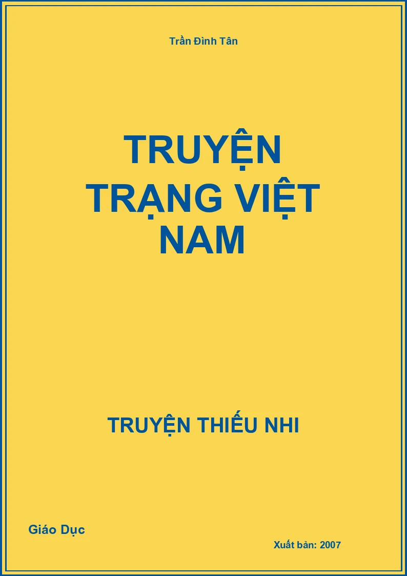Truyện Trạng Việt Nam