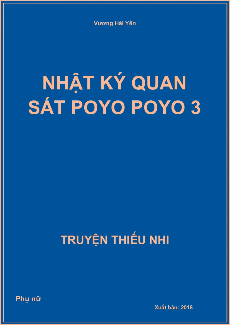 Nhật Ký Quan Sát Poyo Poyo 3