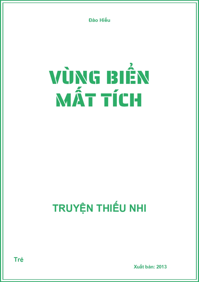Vùng Biển Mất Tích