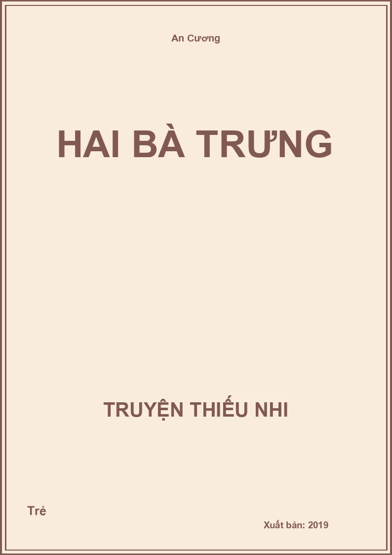 Hai Bà Trưng