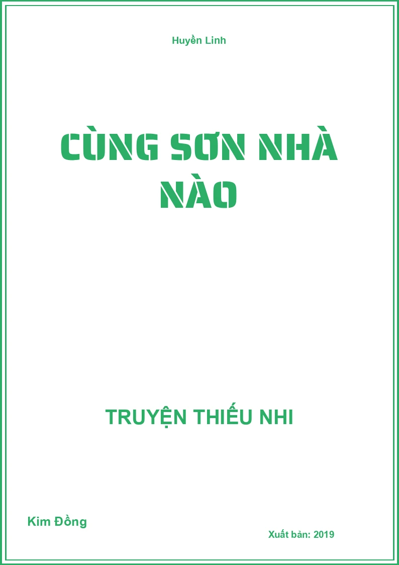 Cùng Sơn Nhà Nào