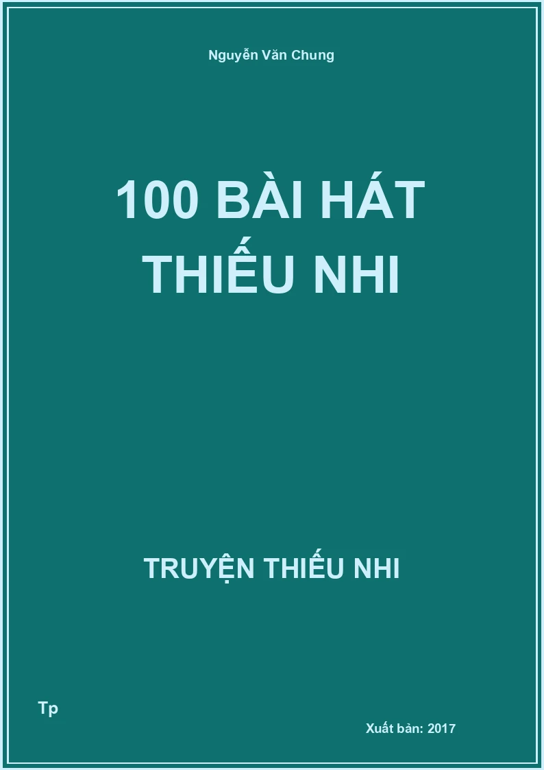 100 Bài Hát Thiếu Nhi