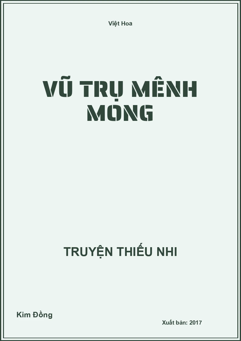 Vũ Trụ Mênh Mong