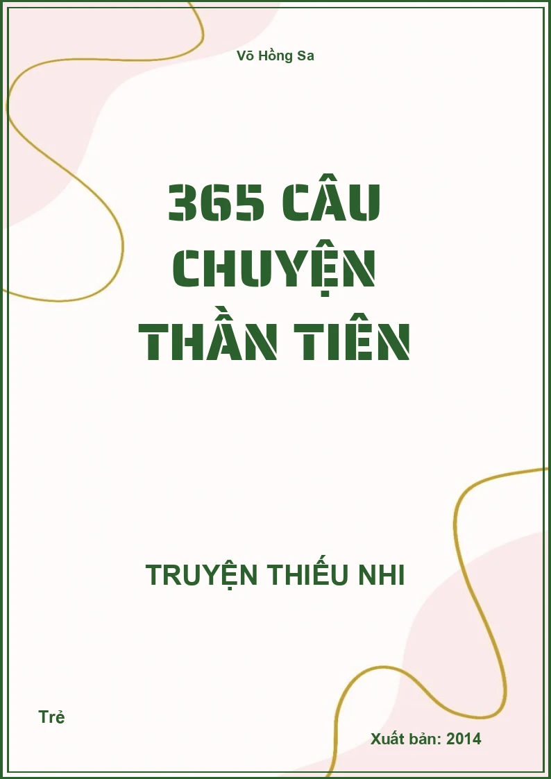 365 Câu Chuyện Thần Tiên
