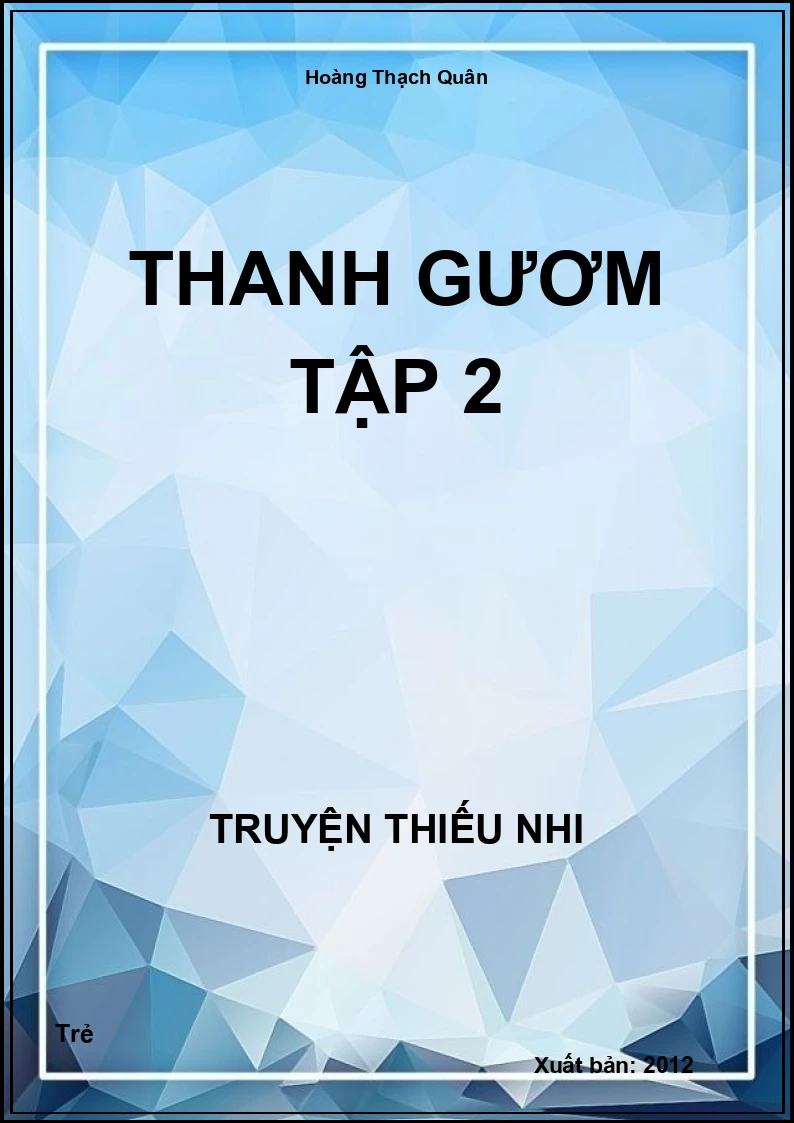 Thanh Gươm Tập 2