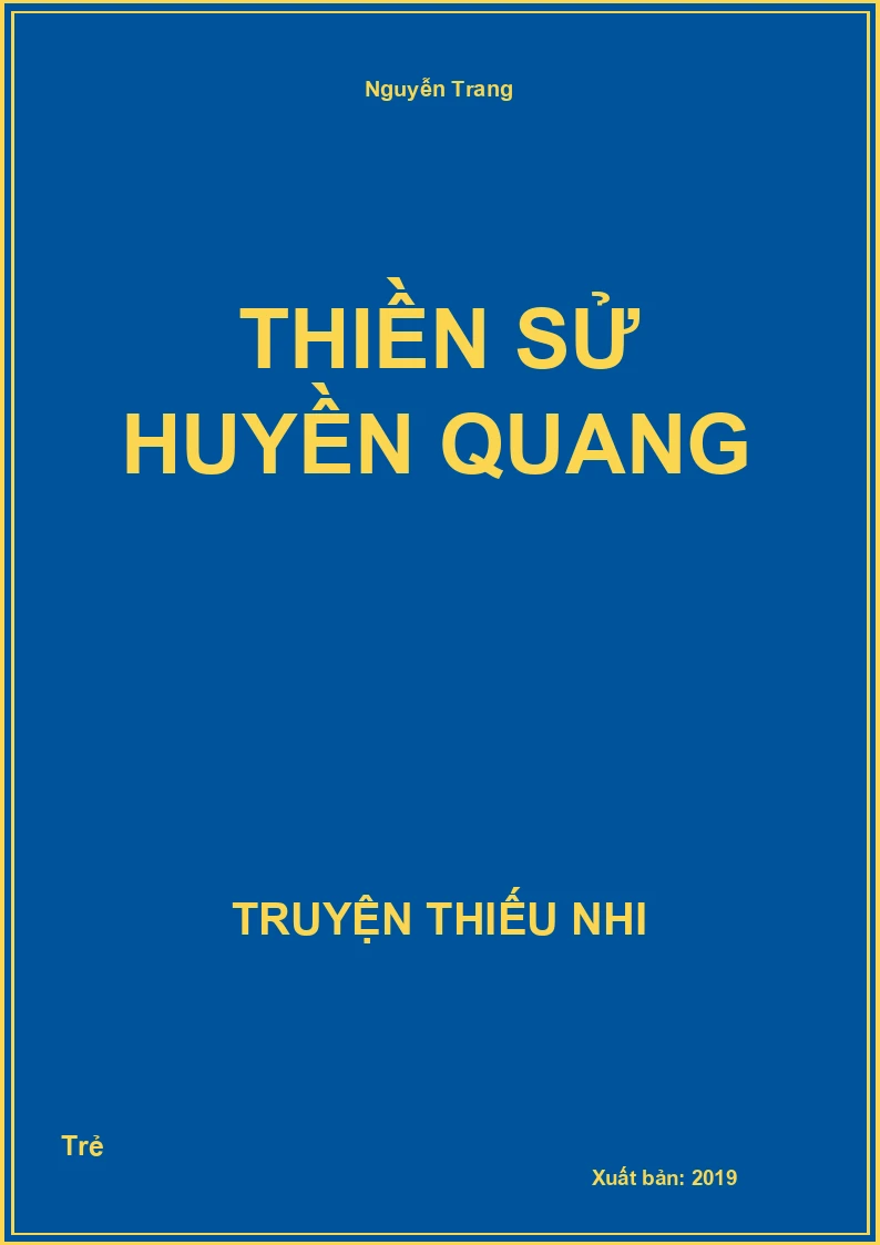 Thiền Sử Huyền Quang