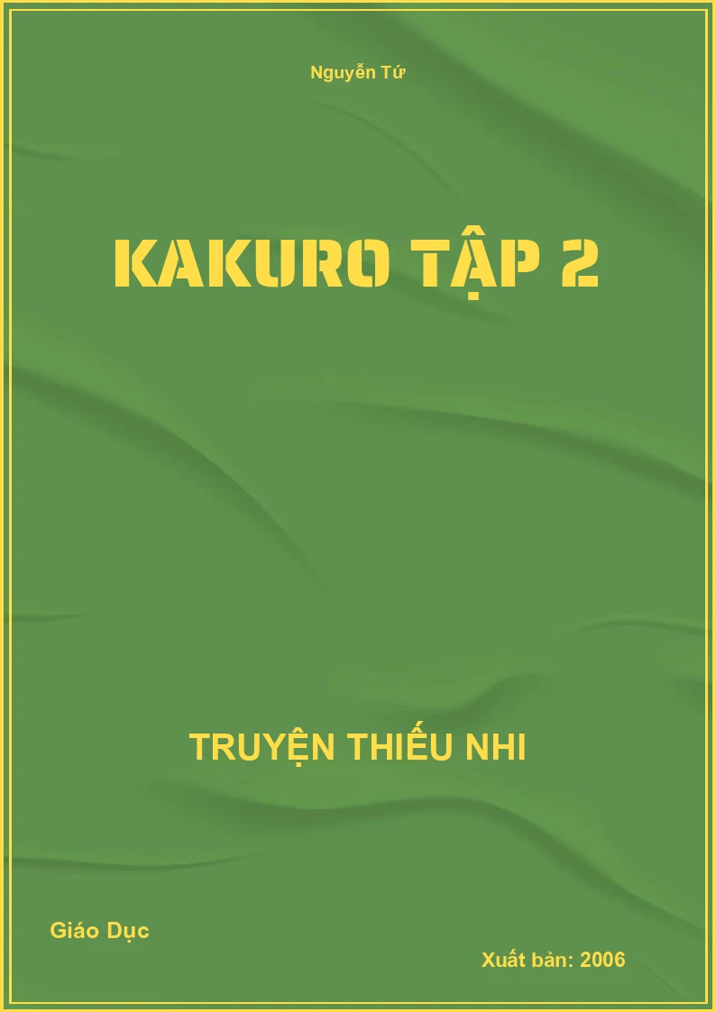 Kakuro Tập 2