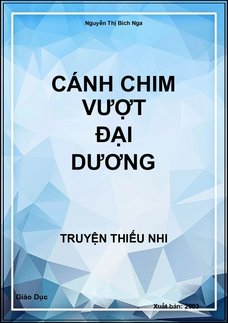 Cánh Chim Vượt Đại Dương