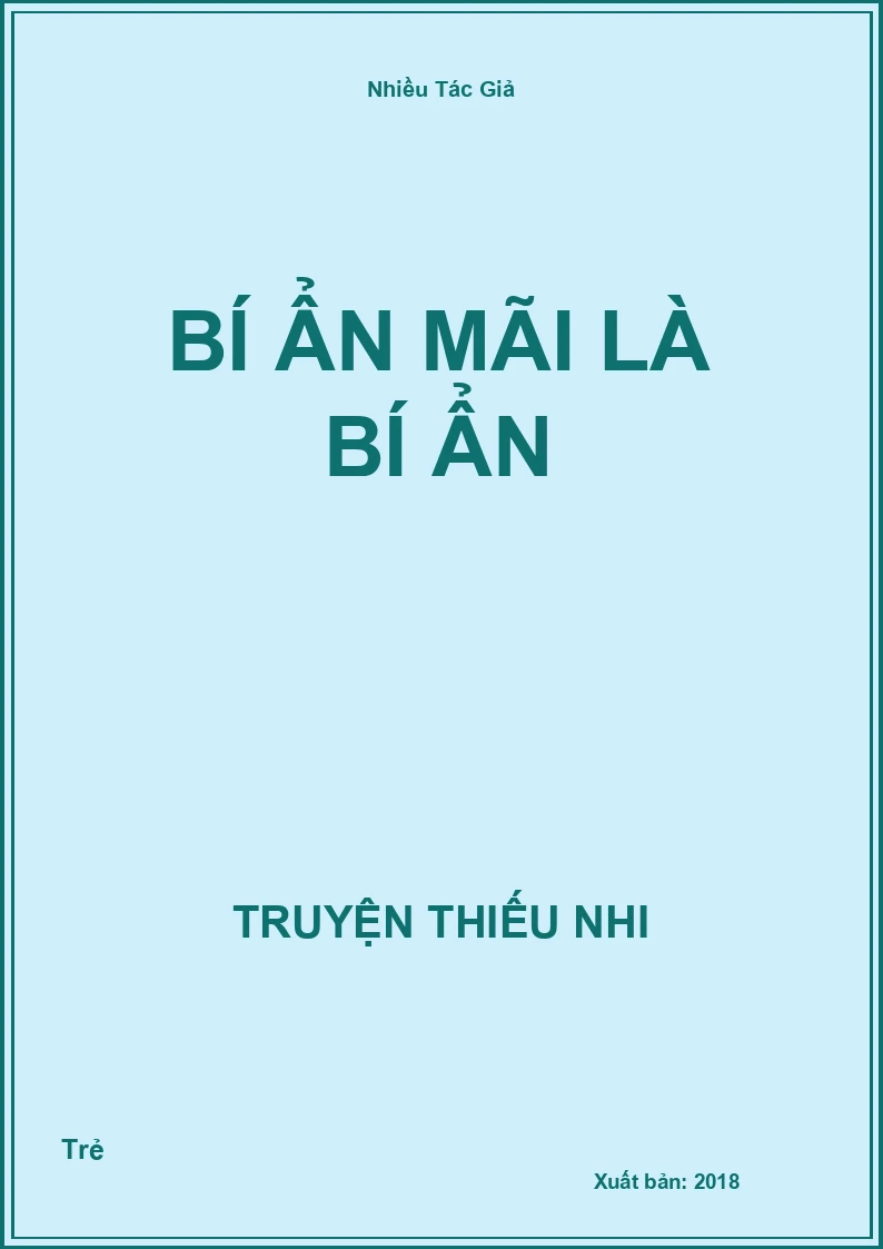 Bí Ẩn Mãi Là Bí Ẩn