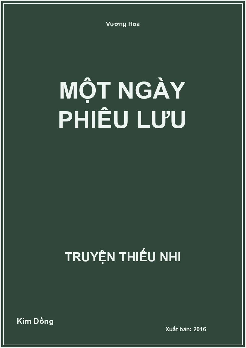 Một Ngày Phiêu Lưu
