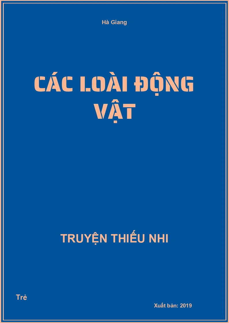 Các Loài Động Vật