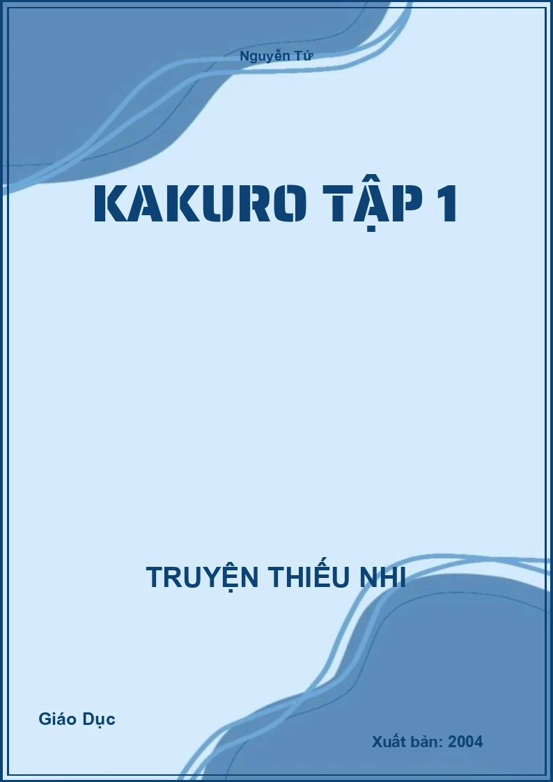 Kakuro Tập 1
