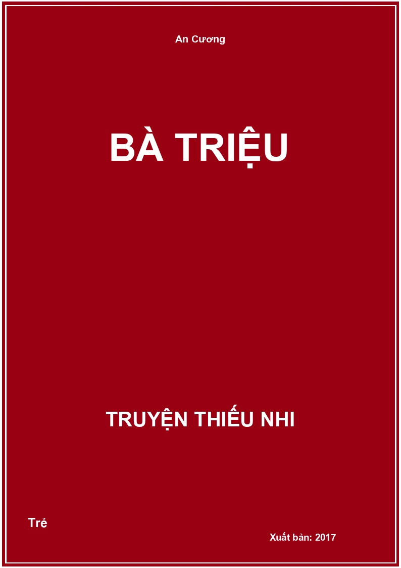Bà Triệu