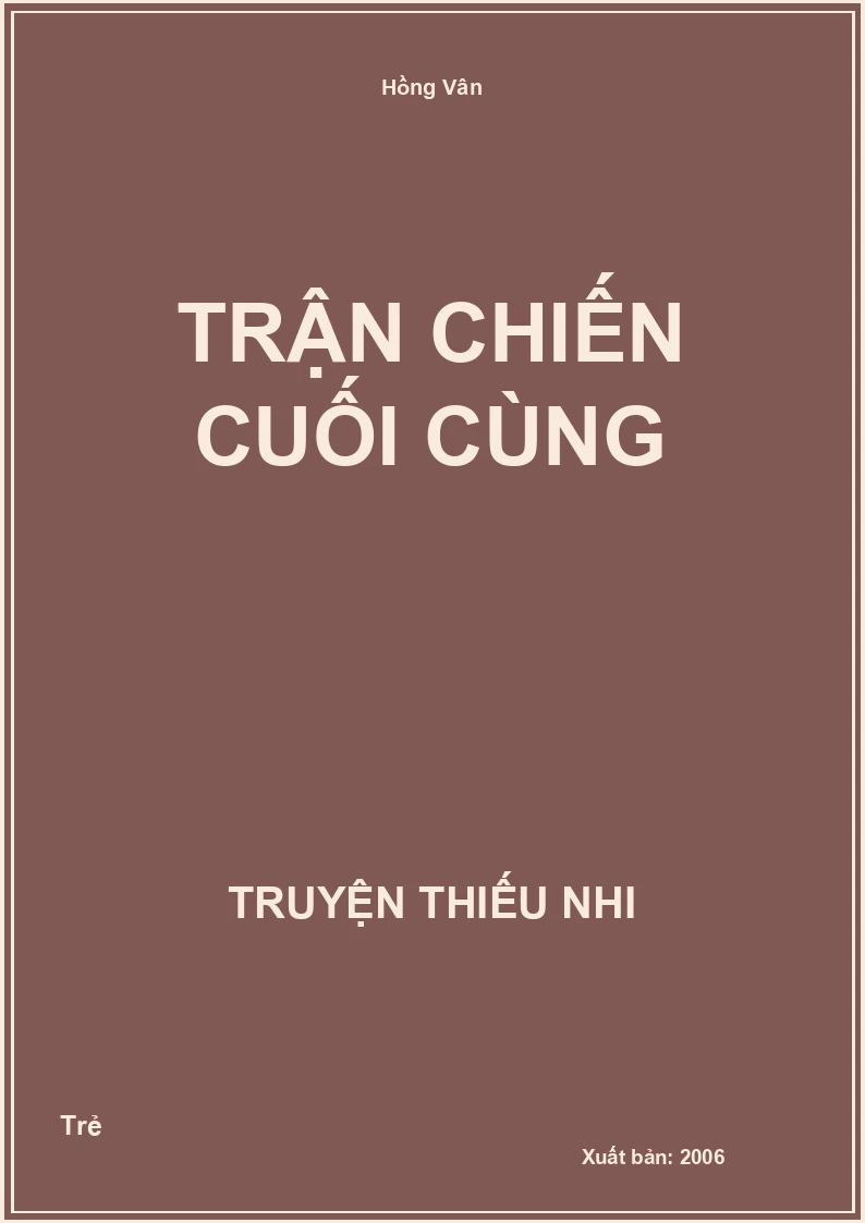 Trận Chiến Cuối Cùng