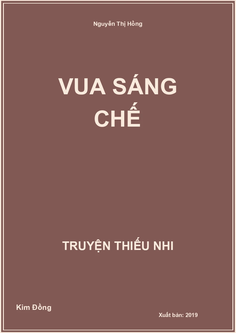 Vua Sáng Chế