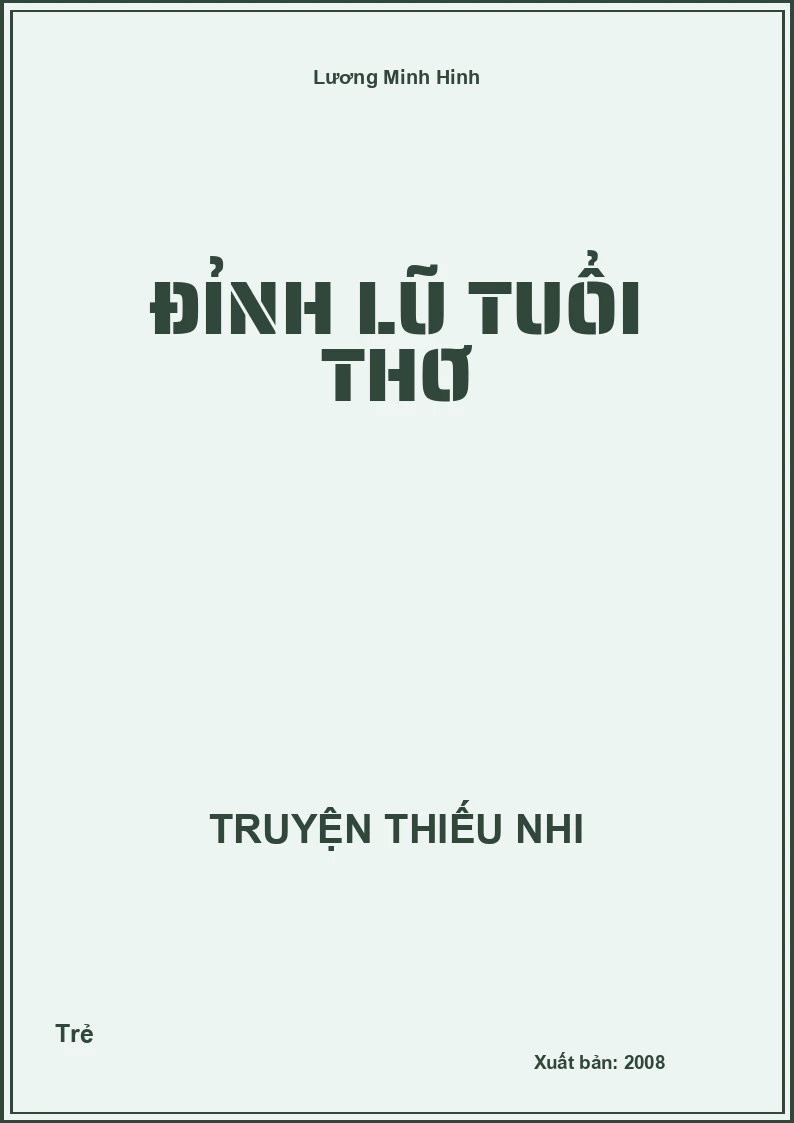 Đỉnh Lũ Tuổi Thơ