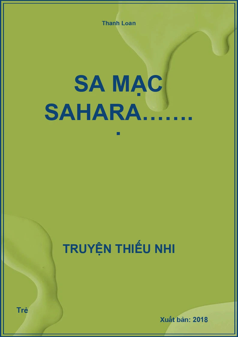 Sa Mạc Sahara……..