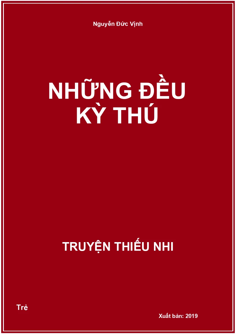 Những Đều Kỳ Thú