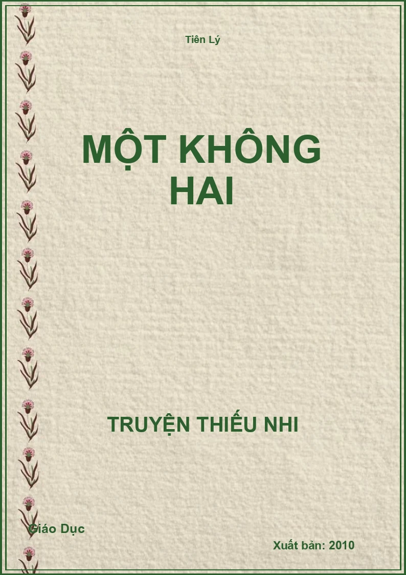 Một Không Hai