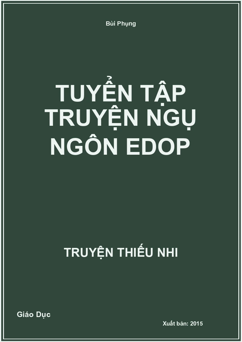 Tuyển Tập Truyện Ngụ Ngôn Edop