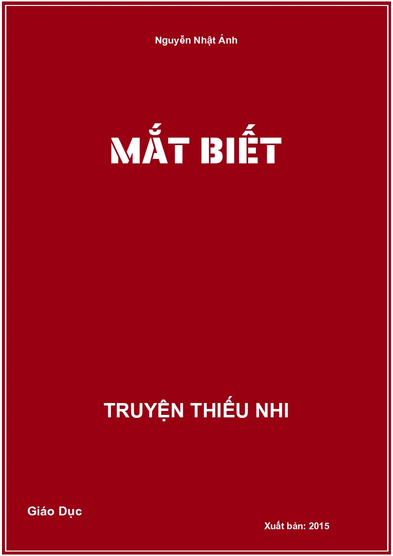 Mắt Biết