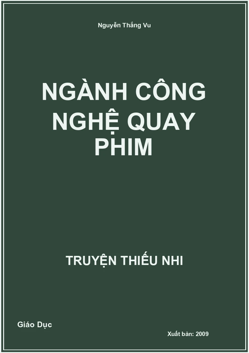 Ngành Công Nghệ Quay Phim