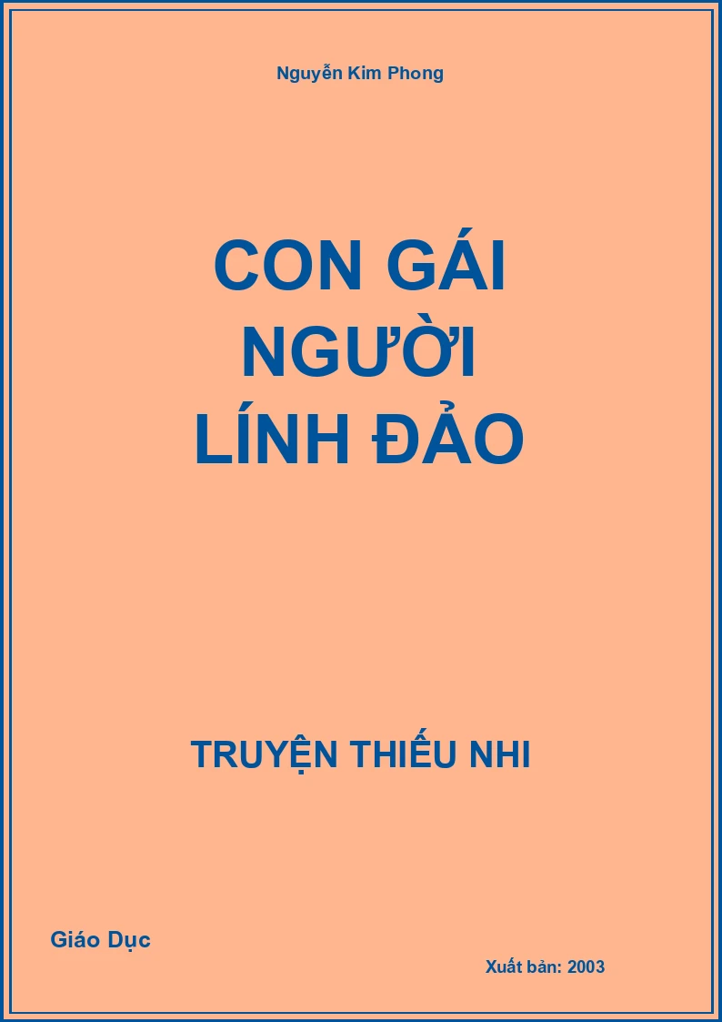 Con Gái Người Lính Đảo