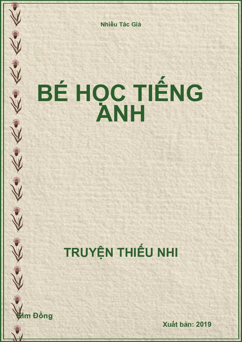 Bé Học Tiếng Anh