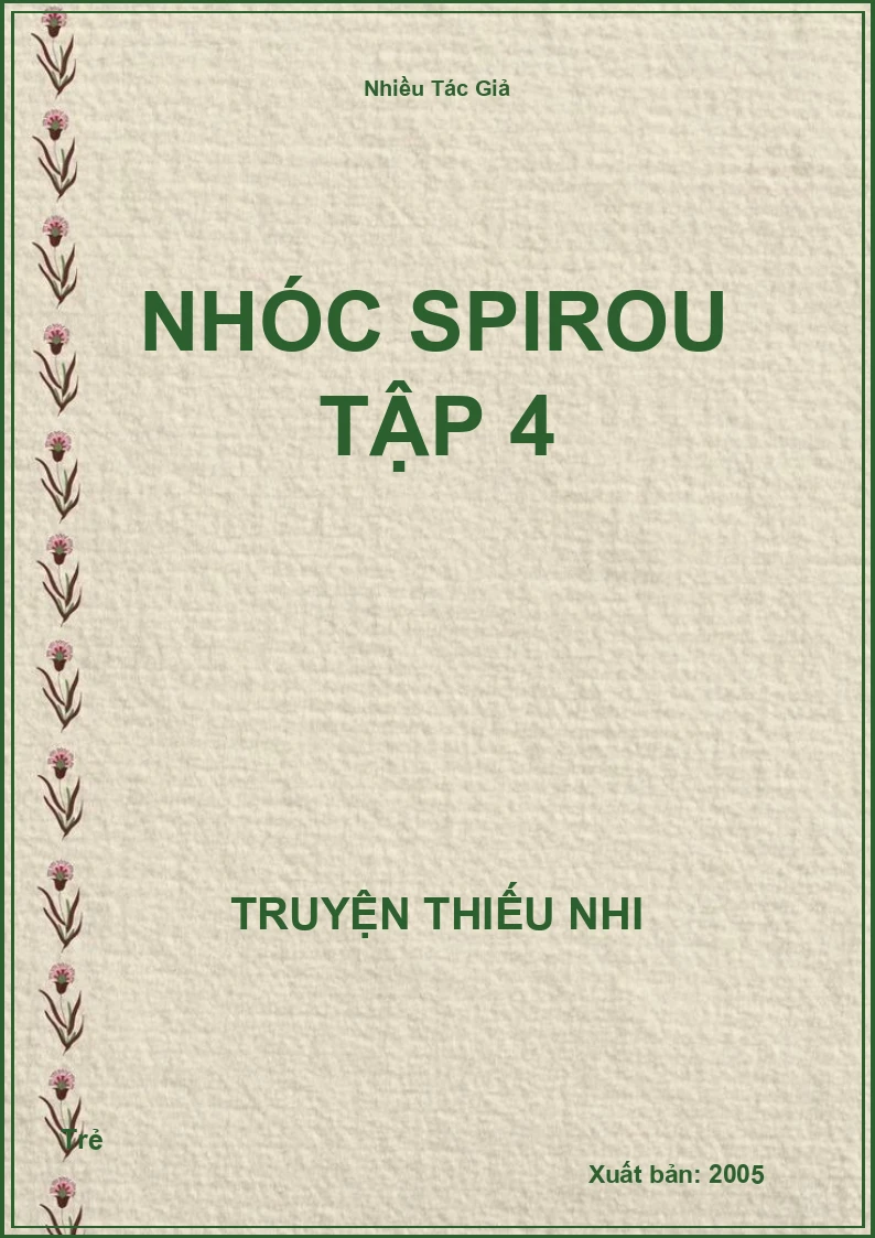 Nhóc Spirou Tập 4